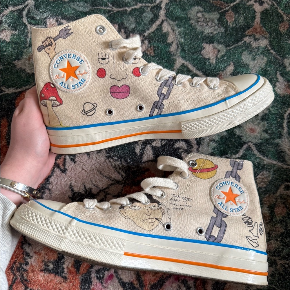 Converse x Tyler The Creator Chuck 70 High Tops